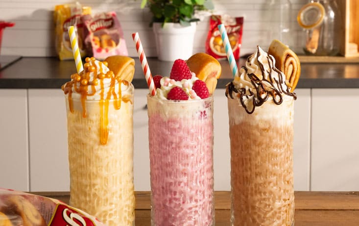 Gifflar-milkshakes - Oppskrifter | Pågen
