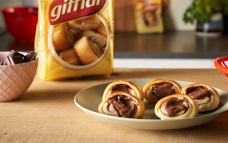 Gifflar Vanilje + sjokolade hack - Oppskrifter | Pågen
