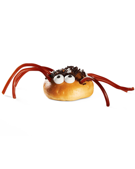 Bild på Vanillas utklädd till spooky spider
