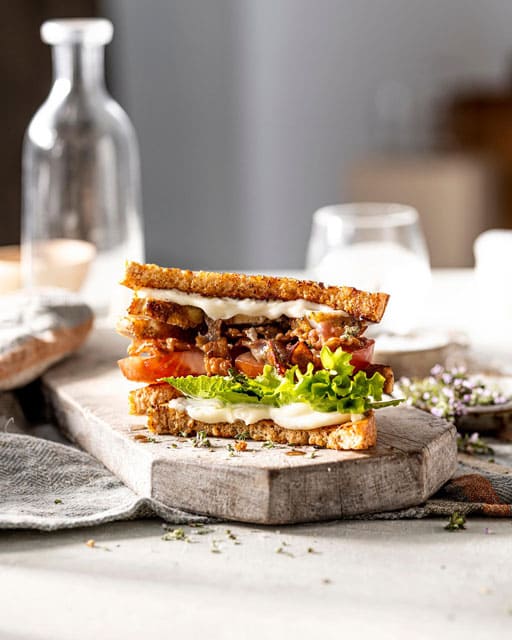 Club sandwich med Rasker