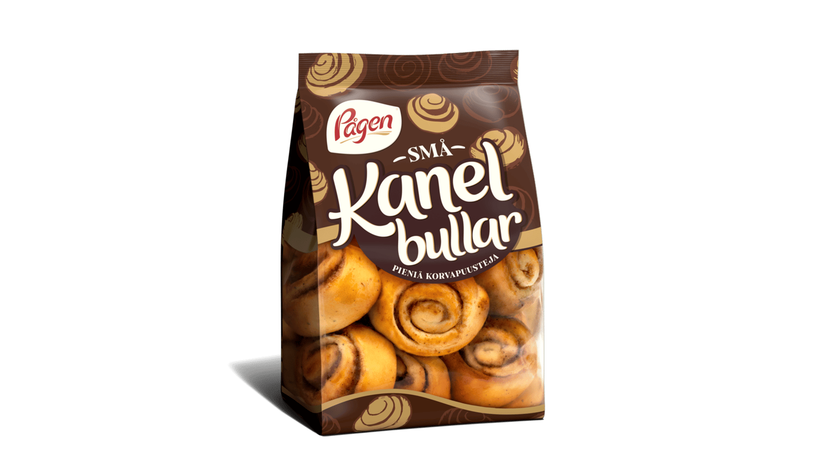 Bilde av Små kanelboller i emballasjen