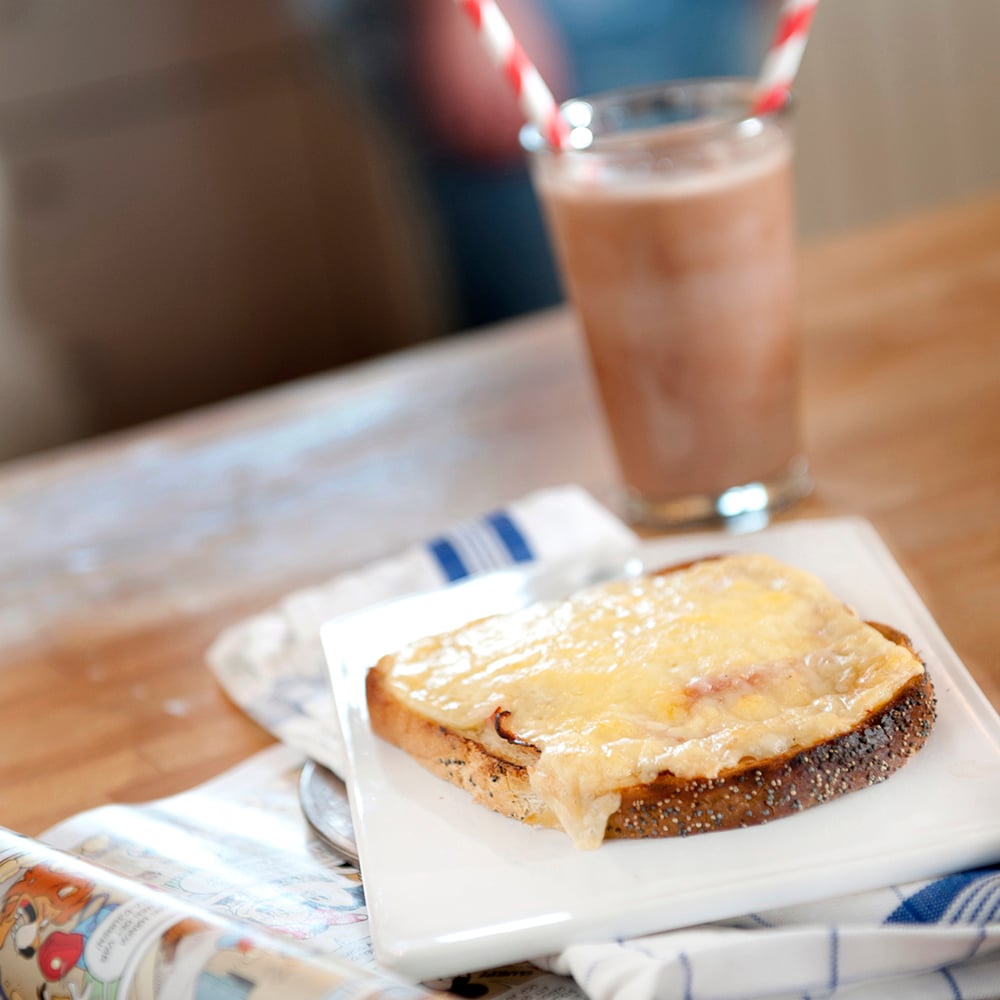     Croque monsieur med dijonsennep, ost og skinke - Oppskrifter | Pågen