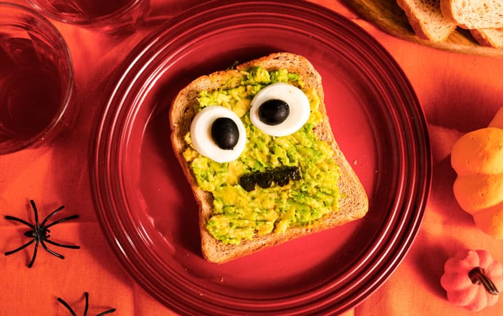 Frankenstein toast - Oppskrifter | Pågen