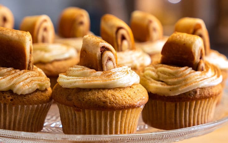 Gifflar-cupcakes med kremet frosting - Oppskrifter | Pågen