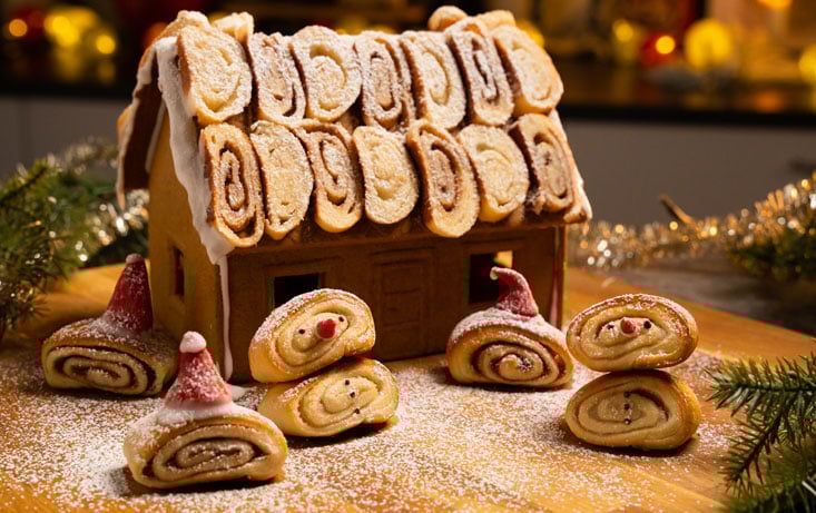 Dekorer pepperkakehuset ditt med Gifflar - Recept | Pågen