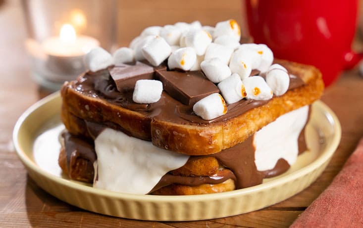 S'mores french toast - Oppskrifter | Pågen