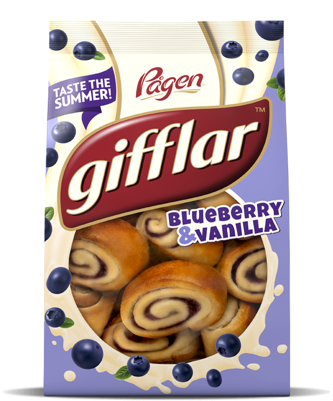 Gifflar Blåbær & Vanilje