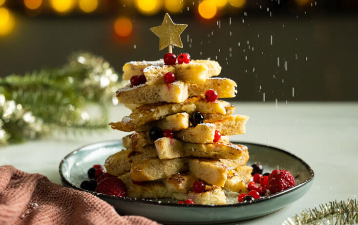Arme riddere-juletre på Pågen Lantgoda